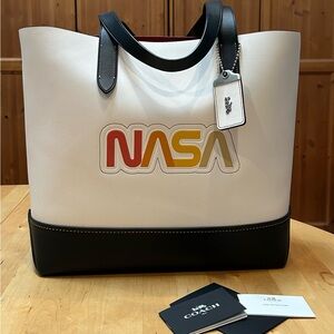 New Coach 1941 Limited Edition NASA SPACE GOTHAM Tote